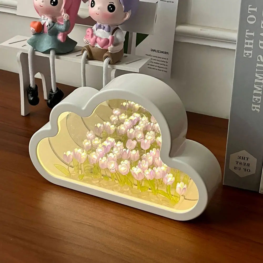 Tulip Flower Field Lamp