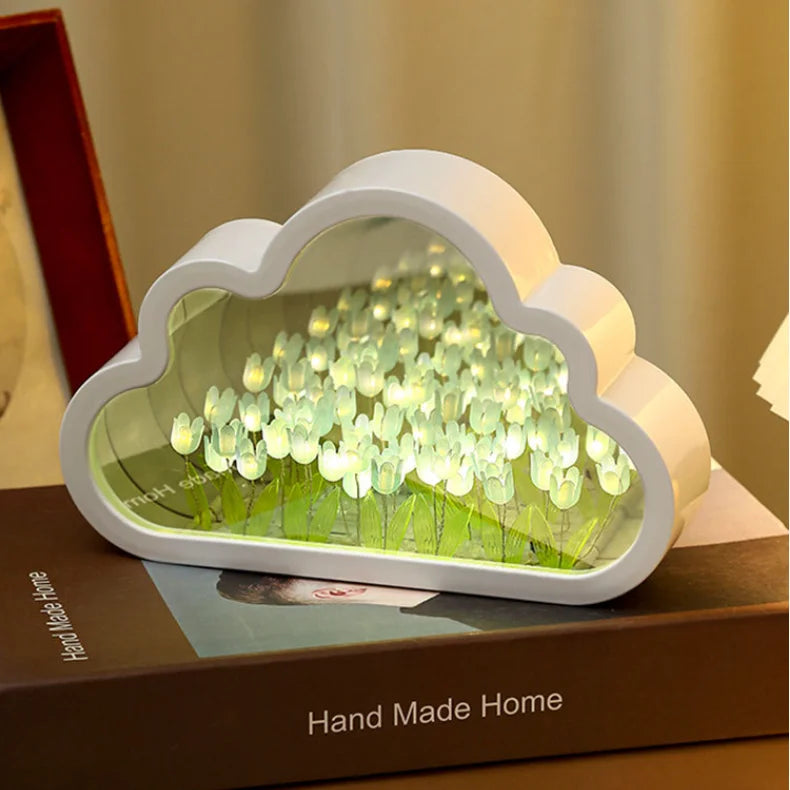 Tulip Flower Field Lamp