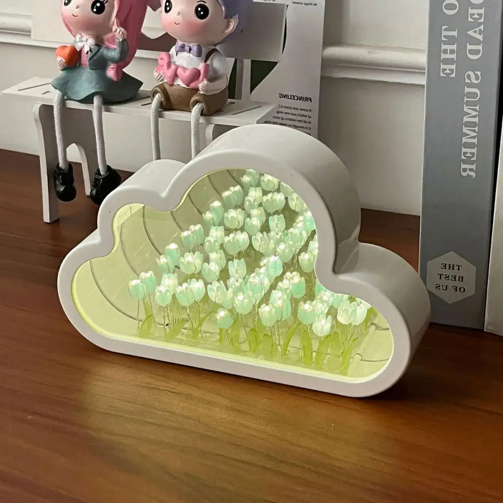 Tulip Flower Field Lamp