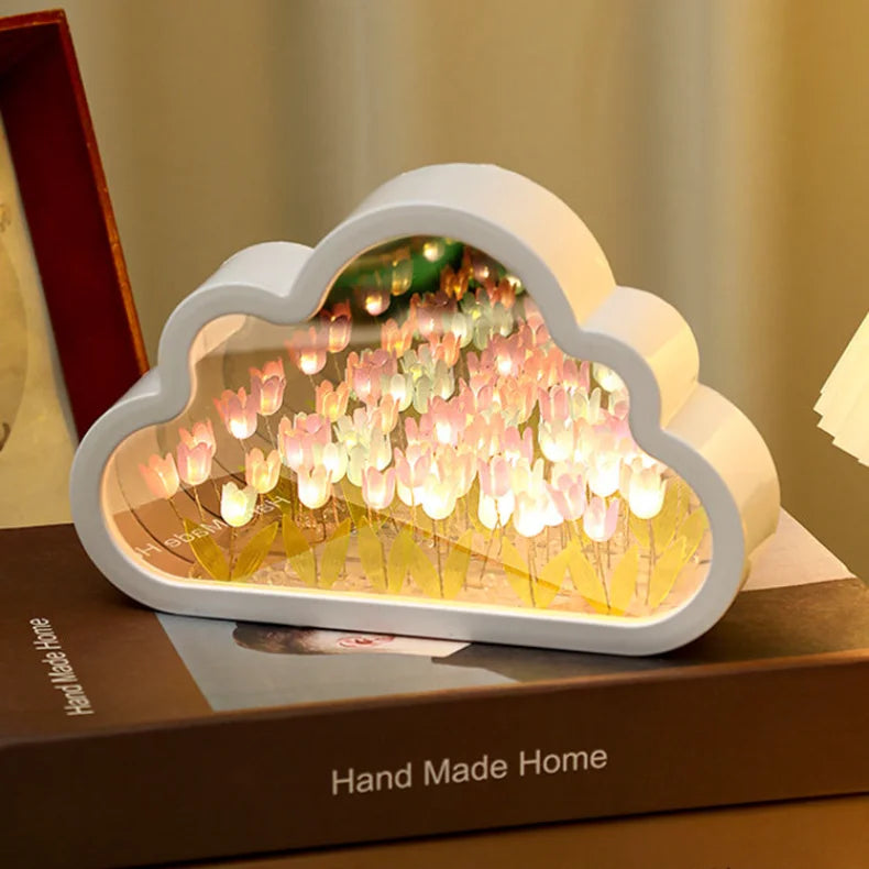 Tulip Flower Field Lamp