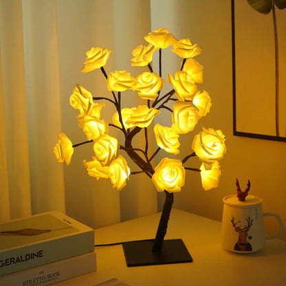 24 LED Rose Tree Lights