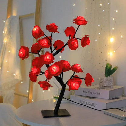 24 LED Rose Tree Lights